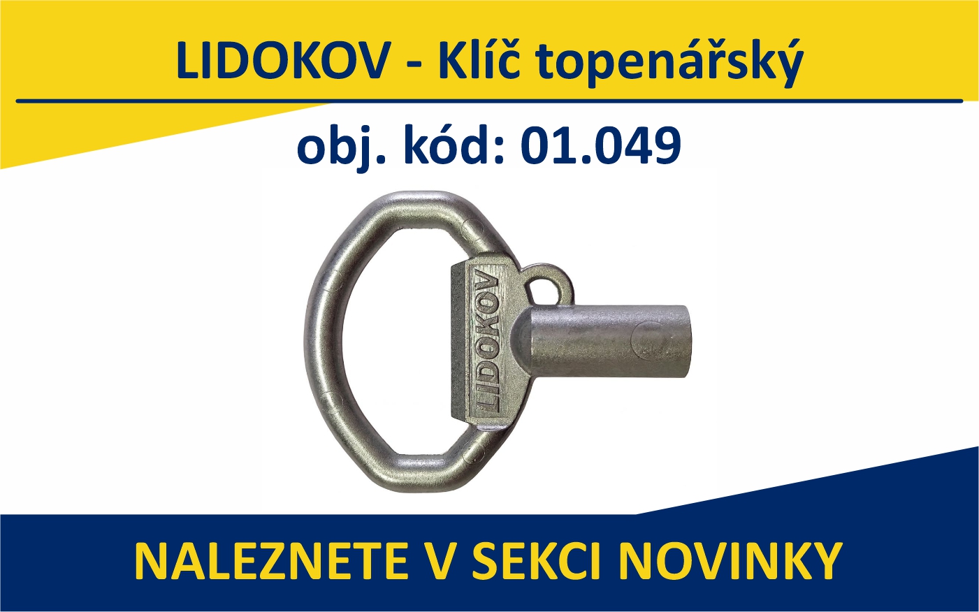  LIDOKOV - Klíč topenářský