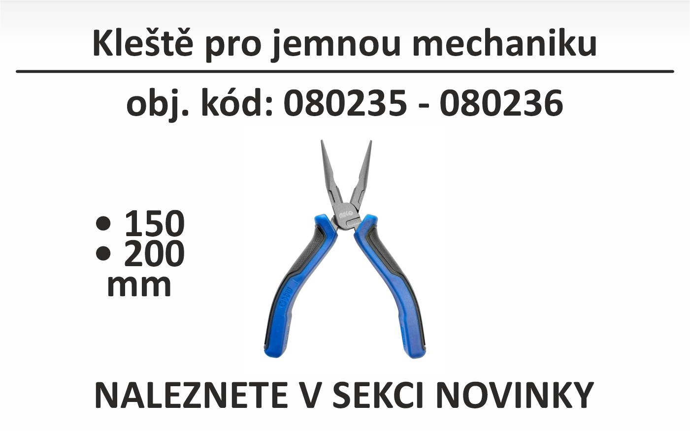 Kleště pro jemnou mechaniku