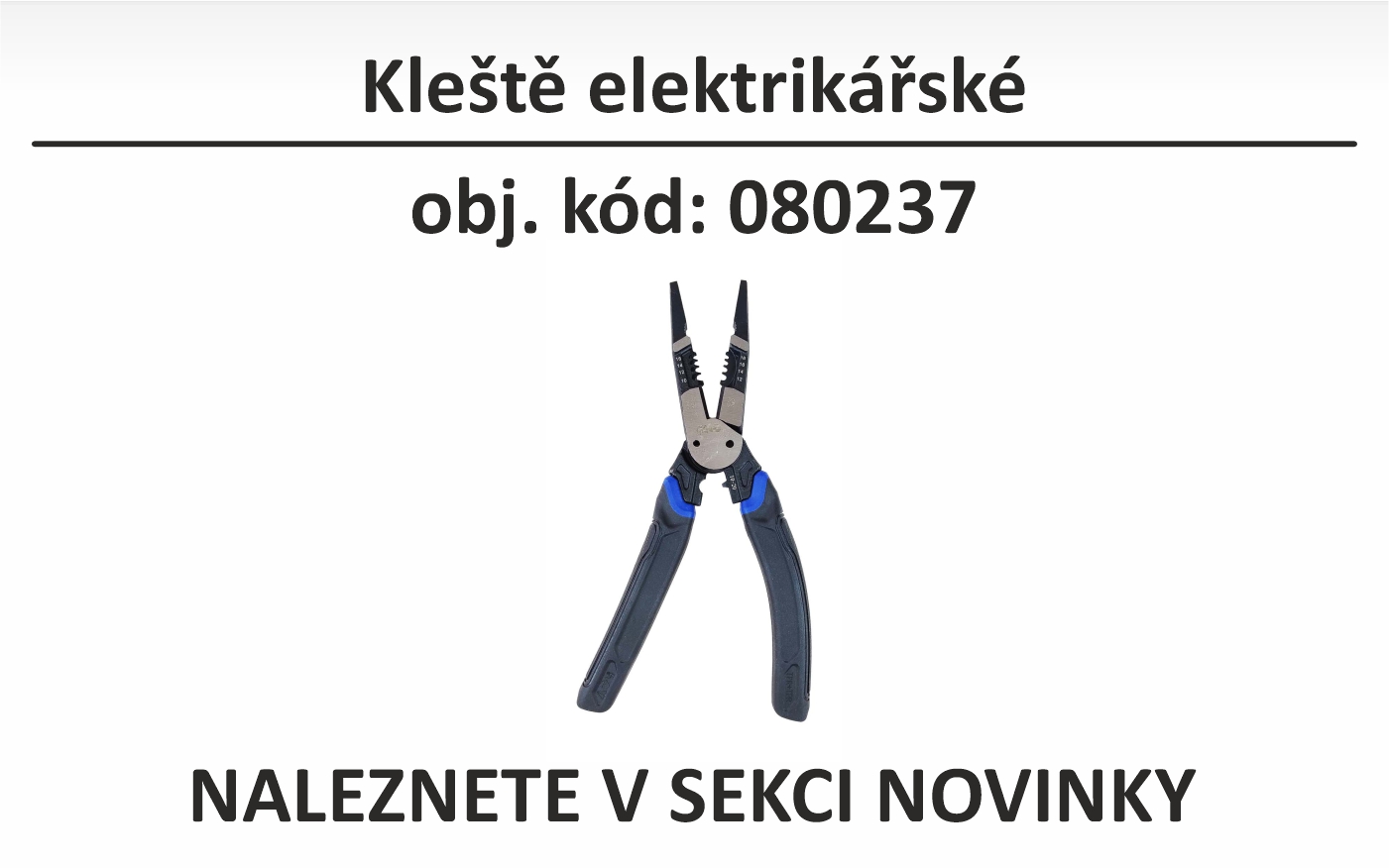 Kleště elektrikářské