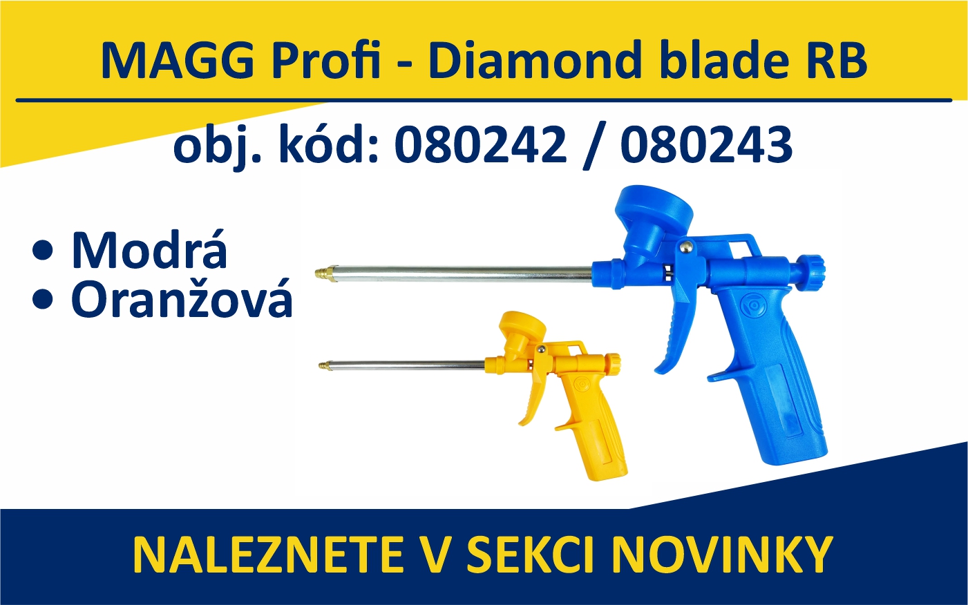 Pistole na montážní pěnu