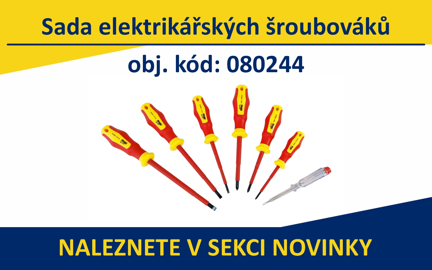 MAGG Profi - Sada elektrikářských šroubováků