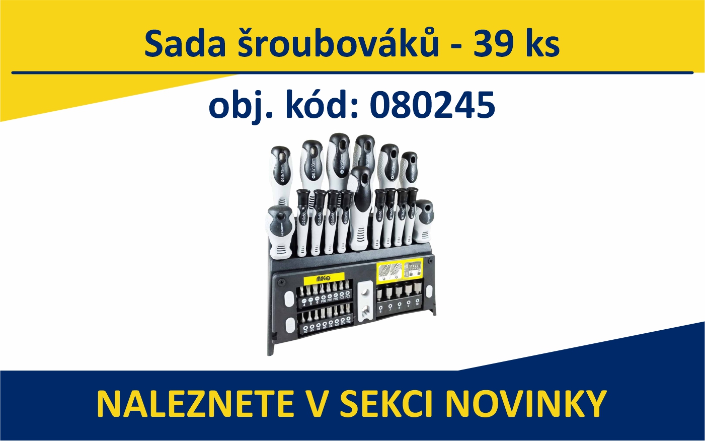 Sada šroubováků - 39 ks