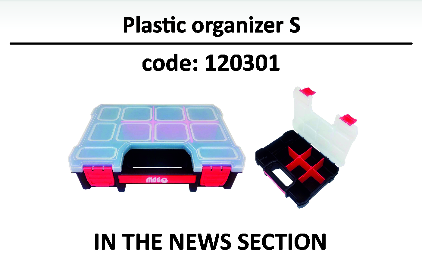 Plastic organizer S