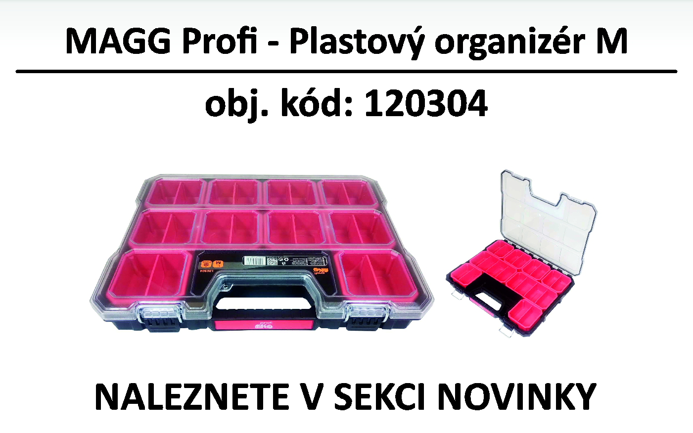 MAGG Profi - Plastový organizér M