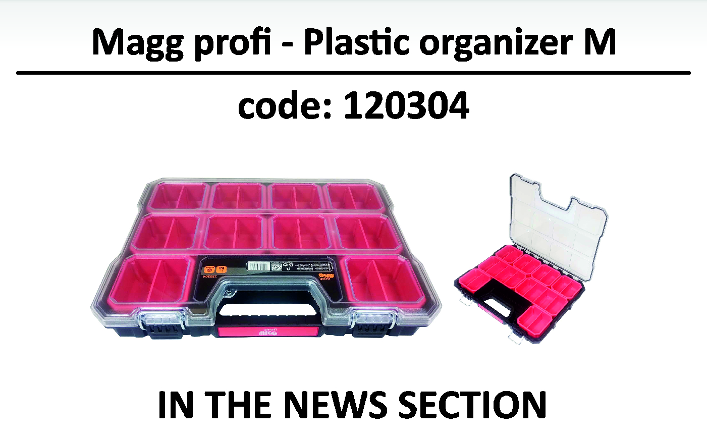 MAGG Profi - Plastic organizer M