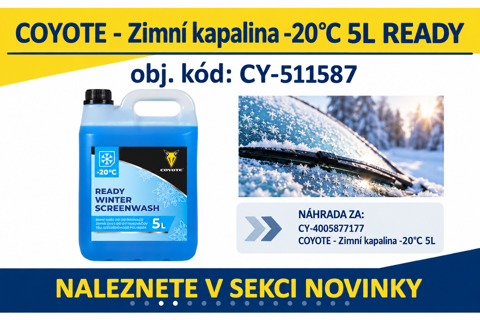 CY-511587 - COYOTE - Zimní kapalina -20°C 5L READY