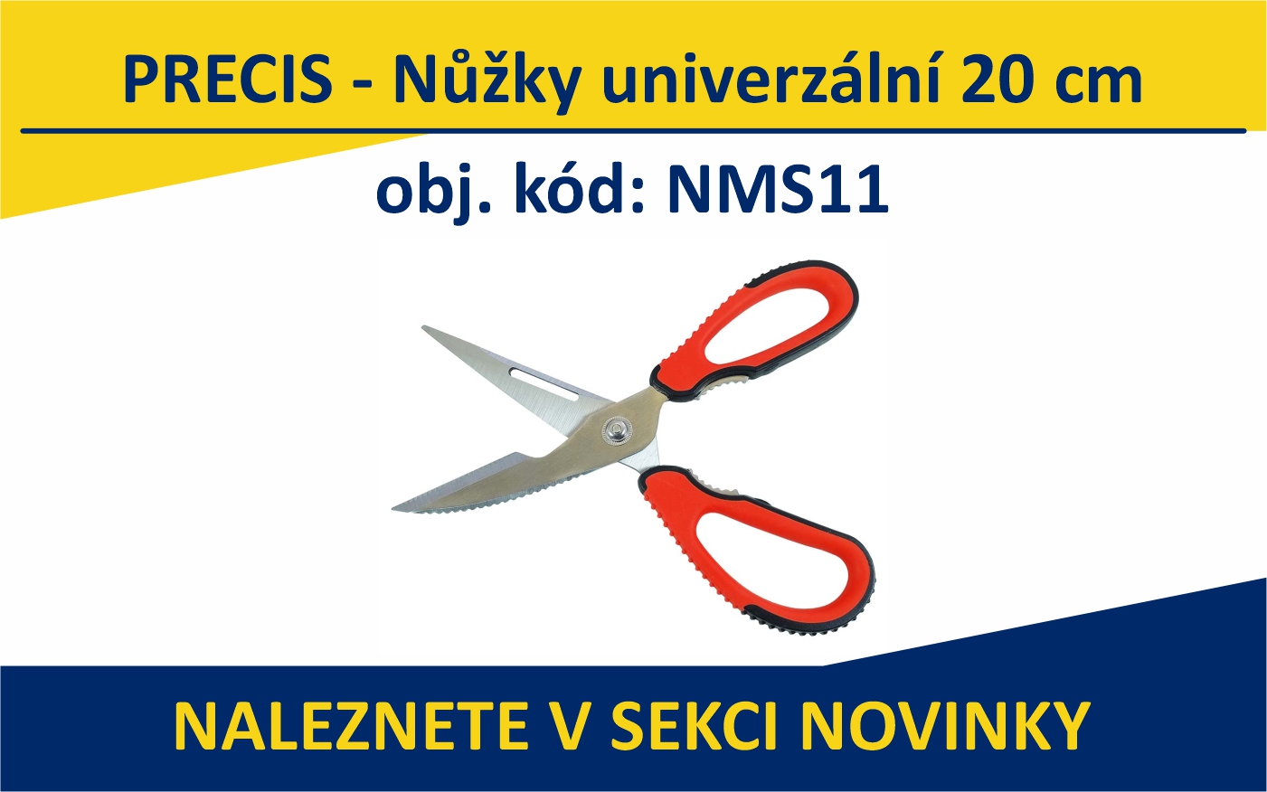 NMS11 - PRECIS - Nůžky univerzální 20 cm