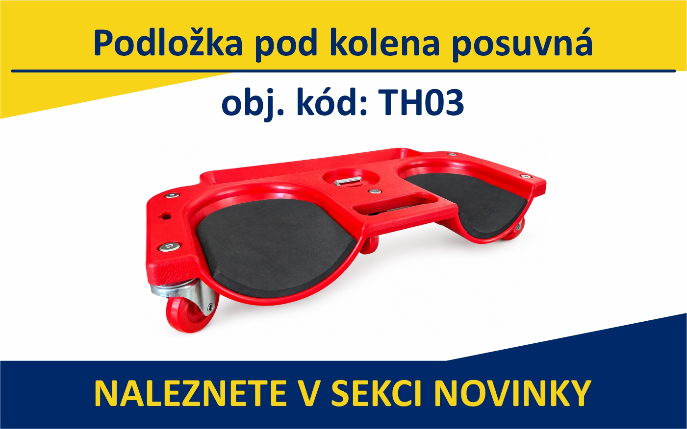 TH03 Podložka pod kolena posuvná