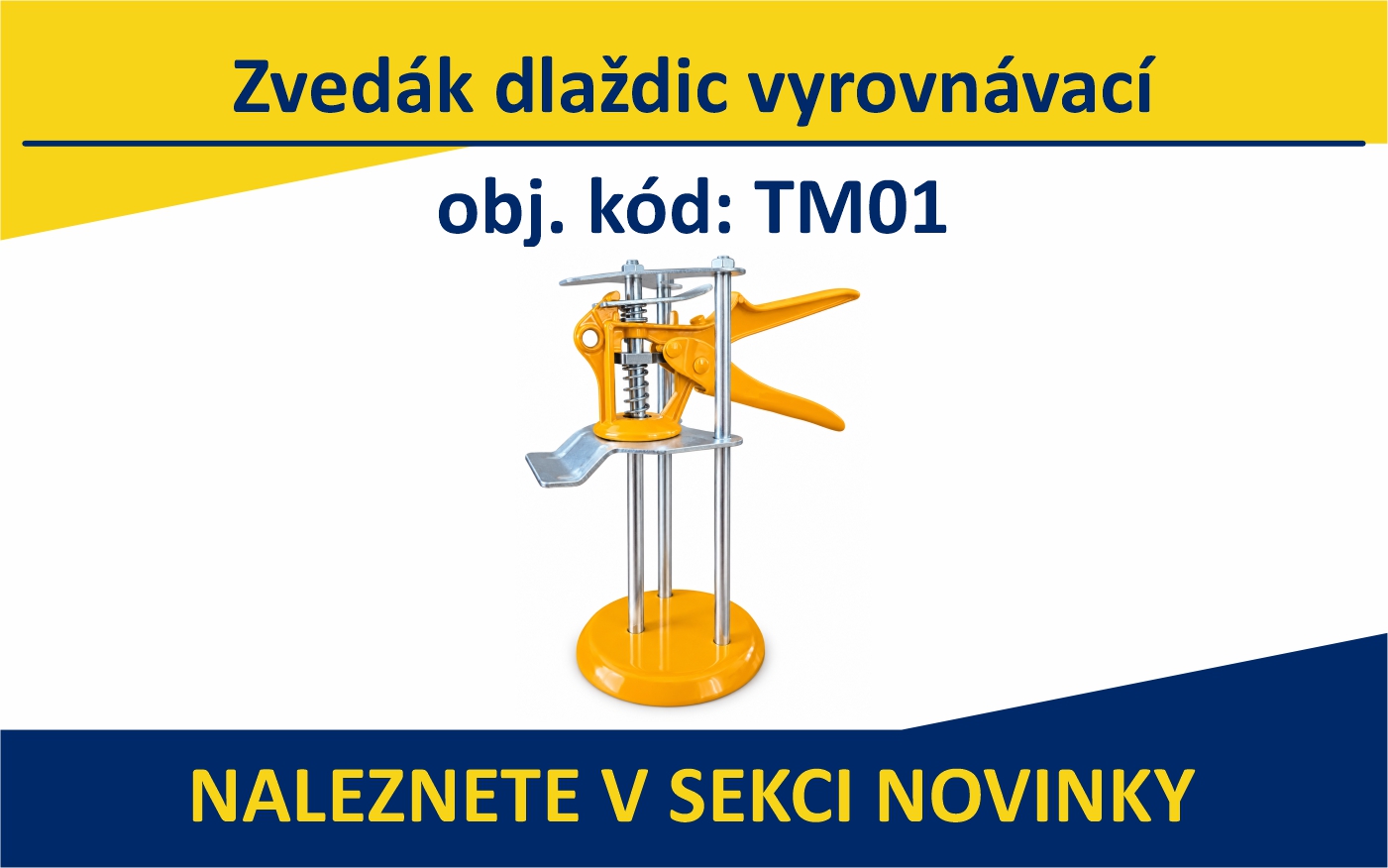 TM01 Zvedák dlaždic vyrovnávací