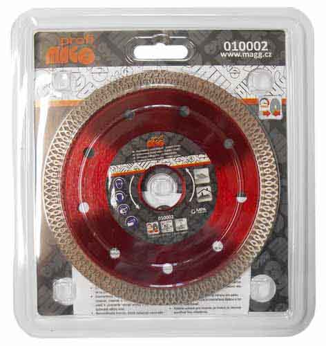 MAGG Profi - Cutting diamond wheel TURBO STONE 125x22,2x10mm