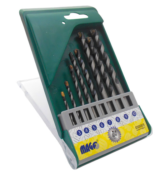 Multi purpose drill bits set - 8pcs