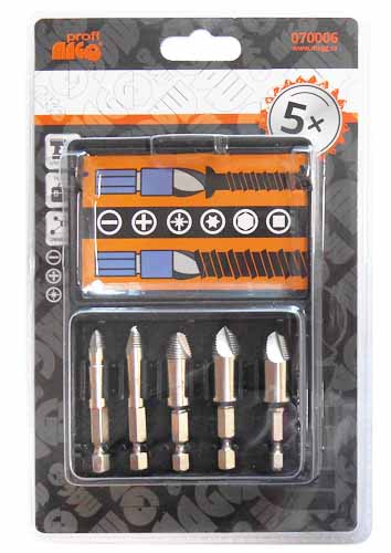 MAGG Profi - Screw extractor set - 5pcs