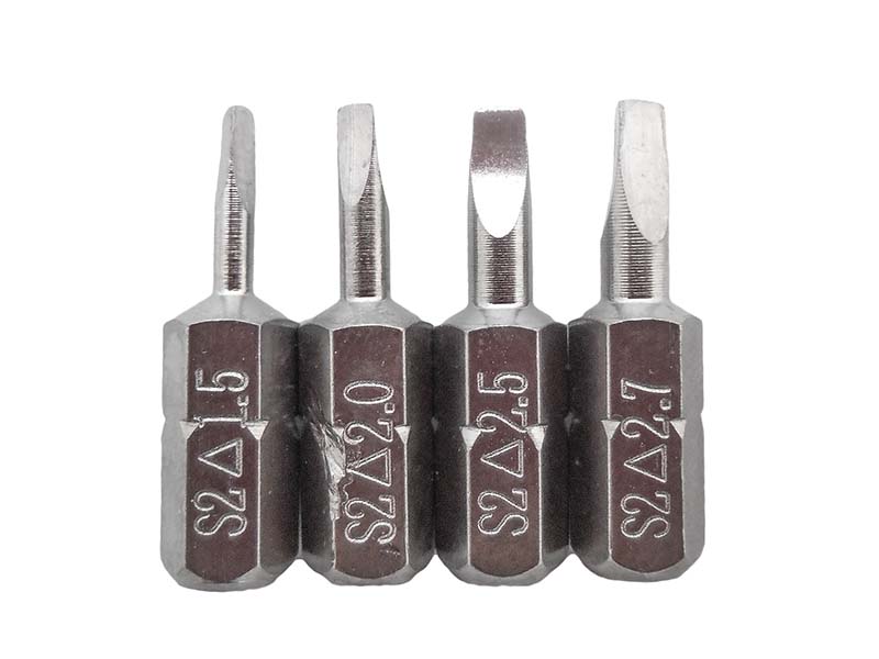 Triangle bit set 25mm - 4pcs (1x15;1x20;1x25;1x27)