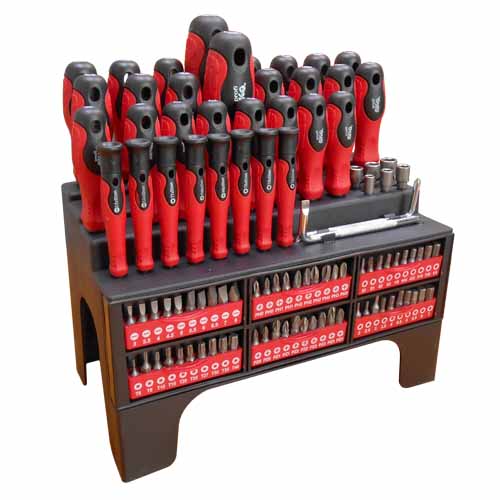 MAGG Profi - Set of 100 pcs Profi screwdrivers