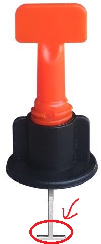 Tile leveling system set 47x handle + 1 plastic spanner