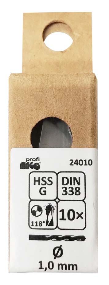 MAGG Profi - Drill dia. 1,0mm, bright finished HSS-G