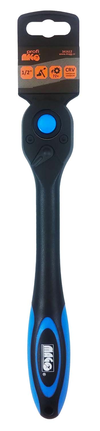 MAGG Profi - Composite ratchet 1/2" with ejector, 72 positions