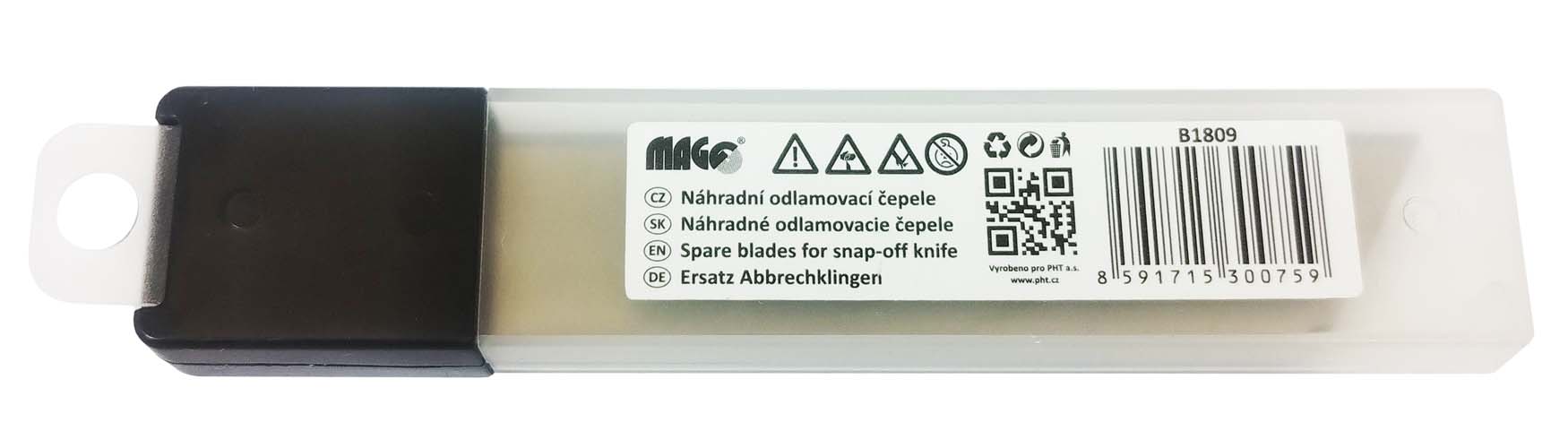 Spare blades 18x9mm 10 pcs