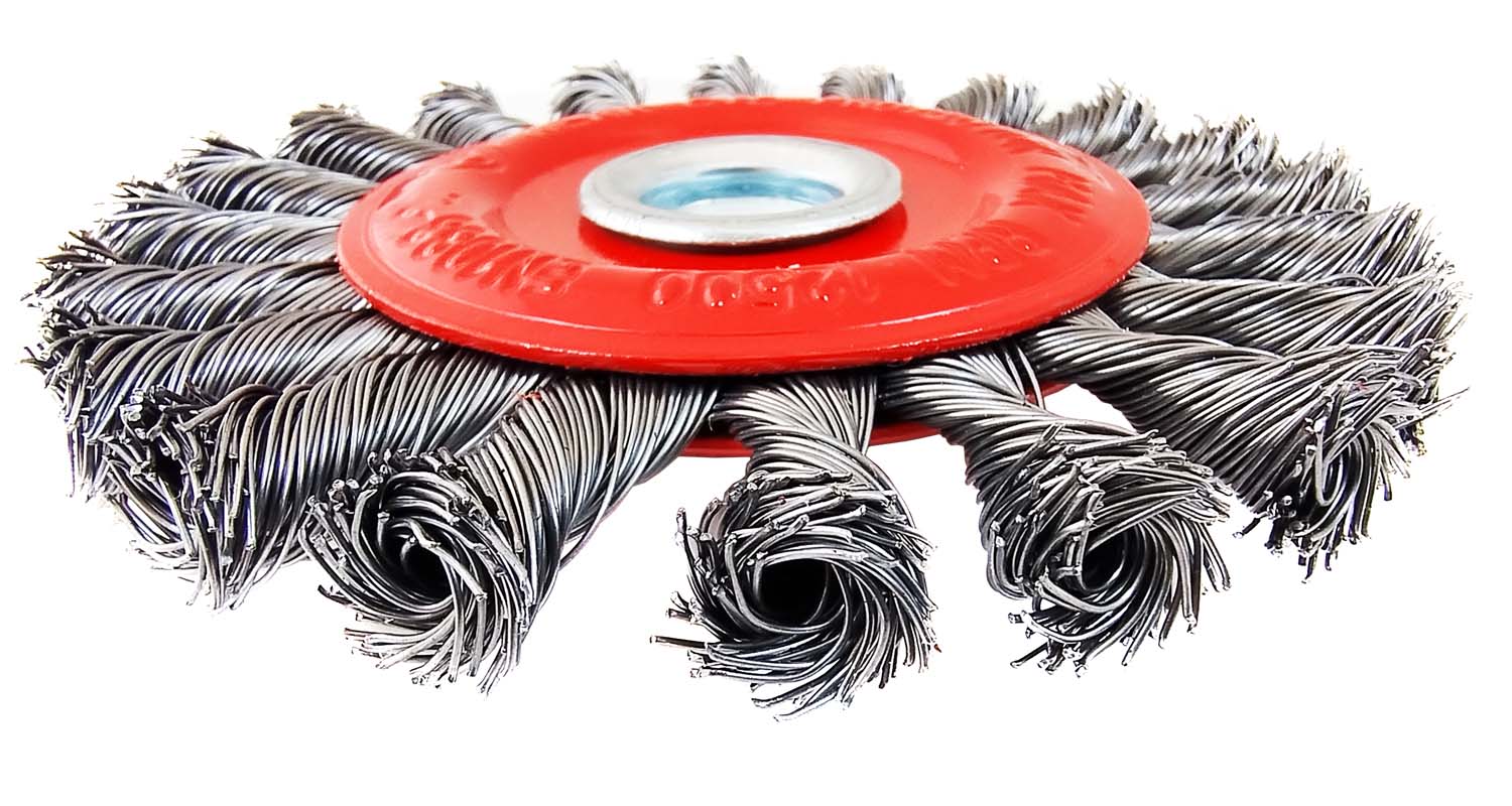 Circular brush 115, twist wire S 0,50, thread M14x2