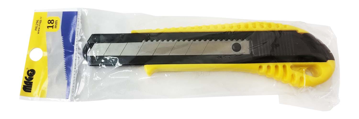 Snap off blade knife 18 mm