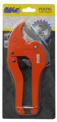 PVC Pipe cutter red, 42 mm 