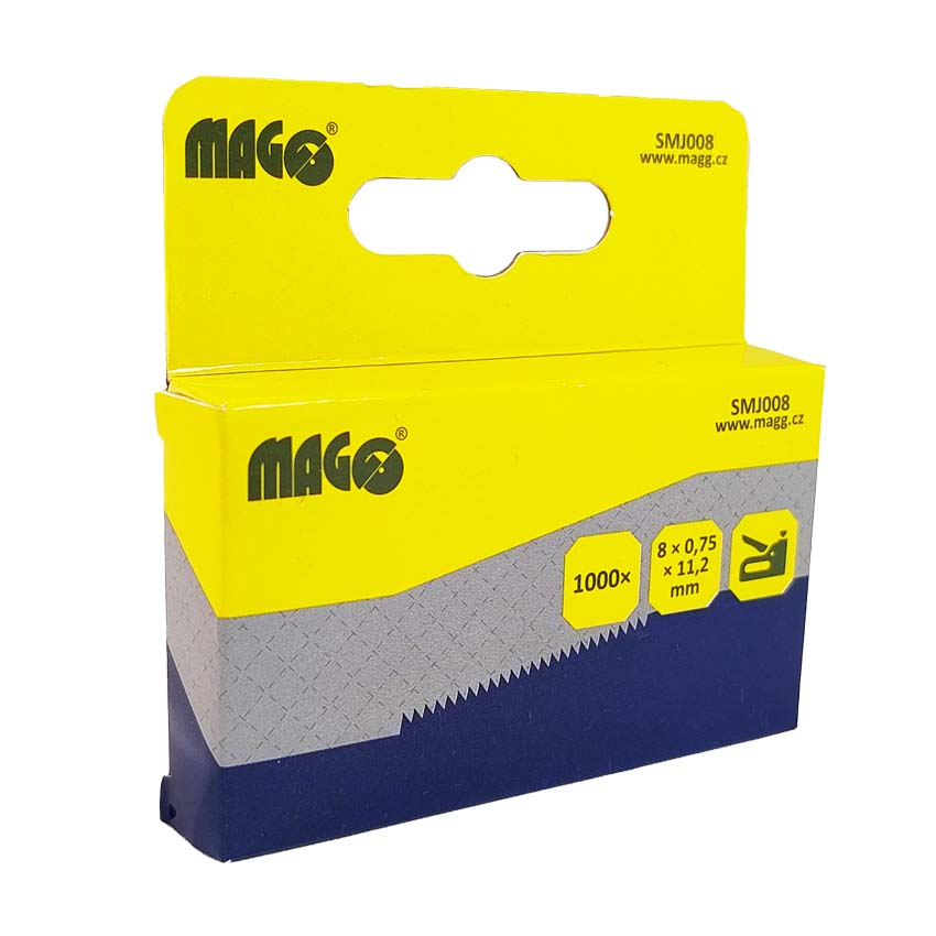 Series staples 1000 pcs  8 x 0,75 x 11,2mm
