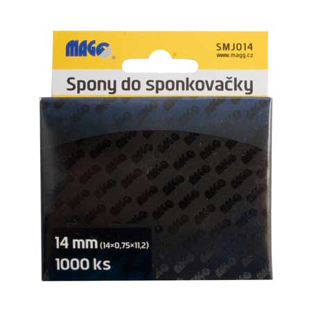 Series staples 1000 pcs 14 x 0,75 x 11,2mm