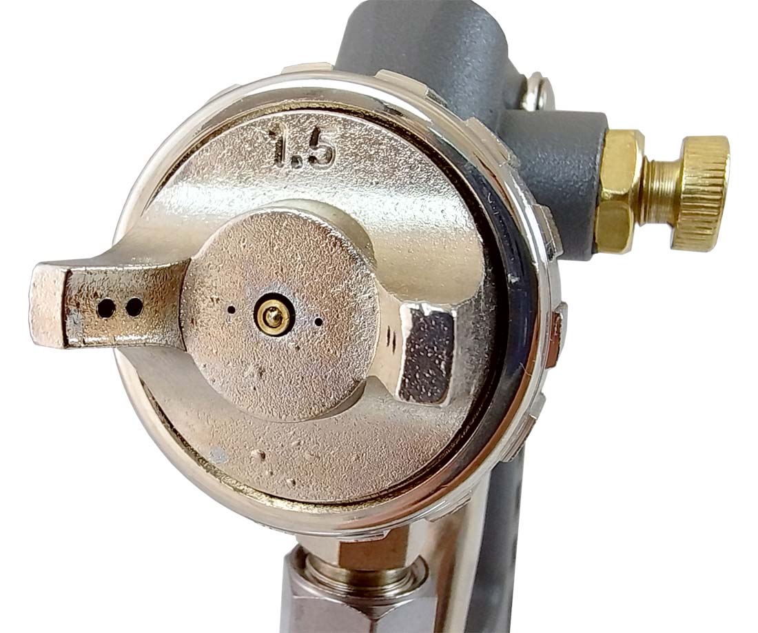 Air spray gun with 1,4mm nozzle