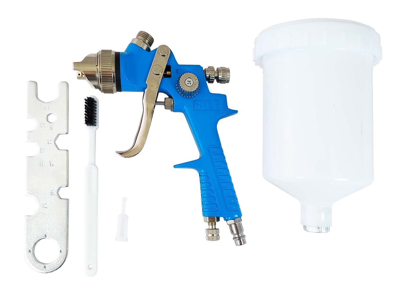 MAGG Profi - Spray-gun Profi (HVLP), nozzle 1,4mm, top plastic container