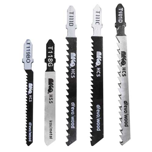 Set of spare saws - 5pcs