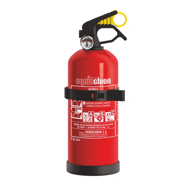 Hasicí přístroj 1 kg práškový ABC s manometrem - Magg 01531