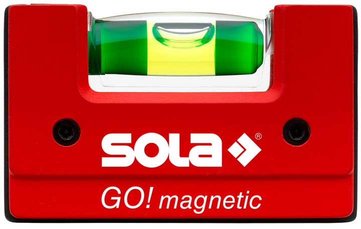 SOLA GO! magnetic kompaktní vodováha 6,8cm