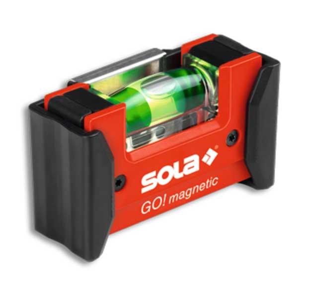 SOLA GO! magnetic CLIP kompaktní vodováha 7,5cm