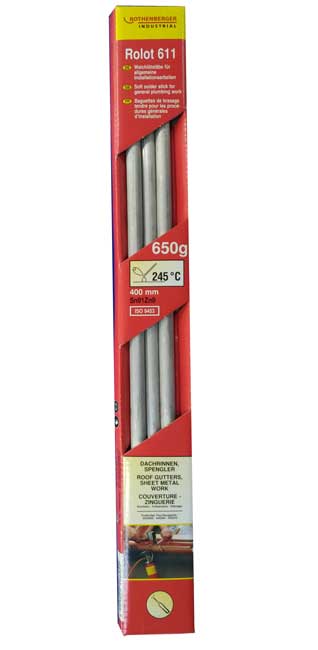 Rothenberger - Unleaded solder rod ROLOT 611, 650g