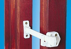 Window stopper plastic 1 pcs - brown