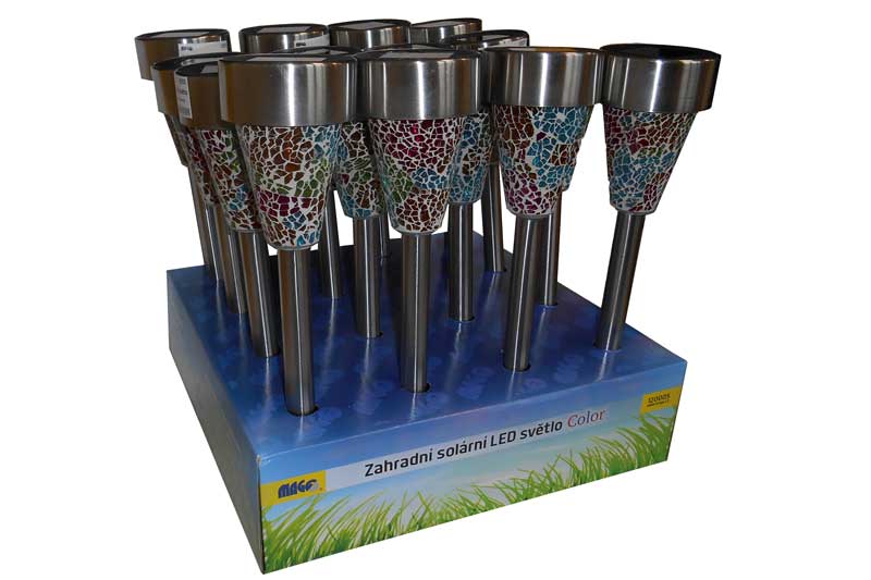 Garden solar LED lamp COLOR