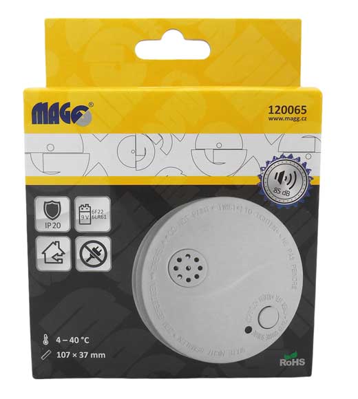 Smoke alarm 85dB