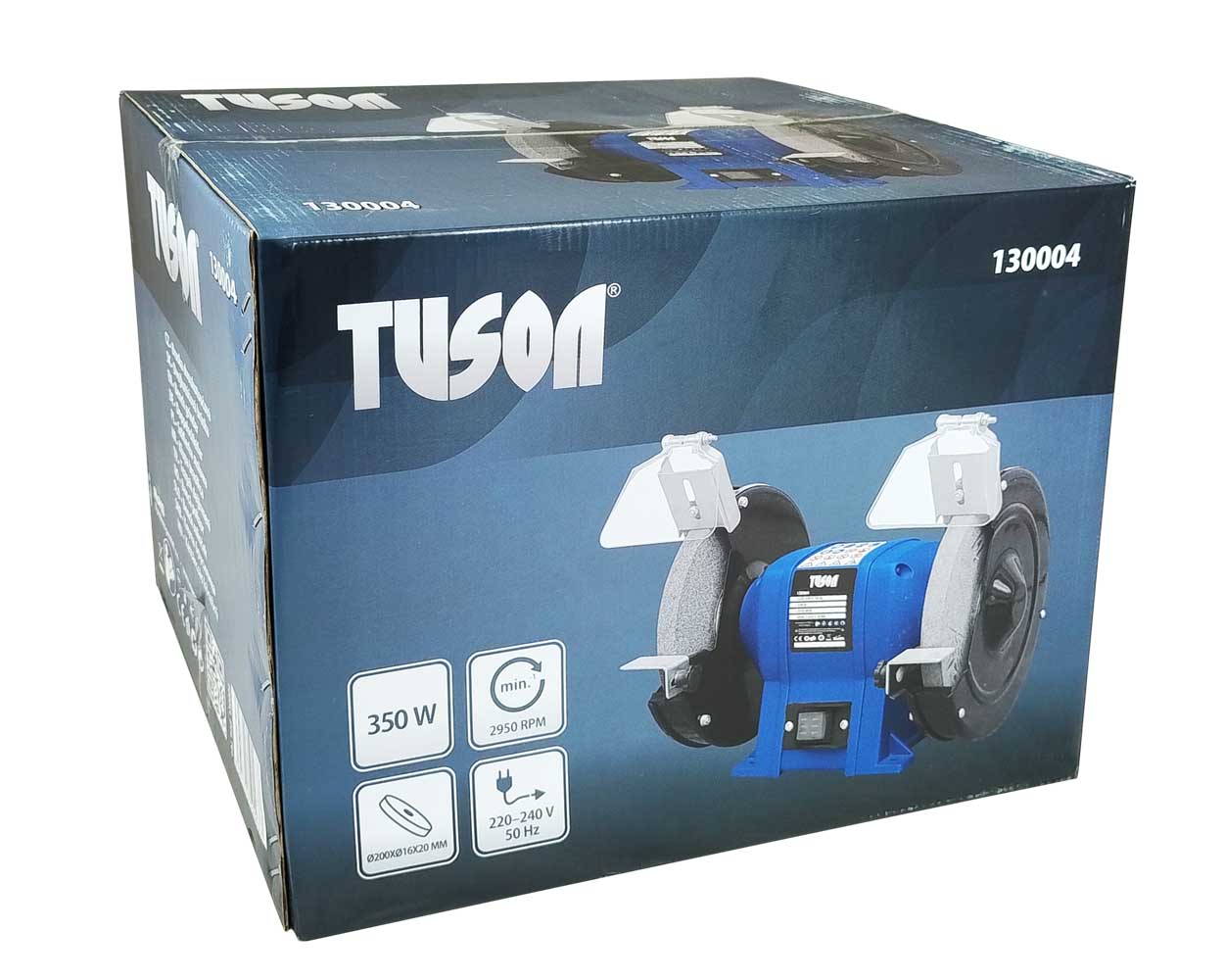 TUSON - 200mm bench grinder, 350W