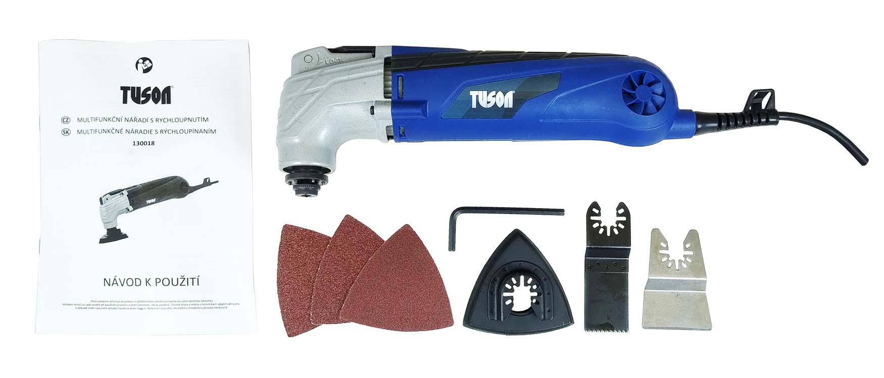 TUSON Multifunction tool + quick change system 300W