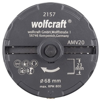 WOLFCRAFT - Hole Saw, 68mm