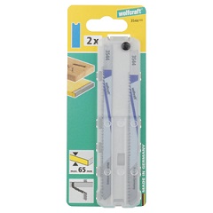 WOLFCRAFT - BIM Jigsaw Blades; U-shank; metal, wood, plastic; rough cut  130mm, 2pcs