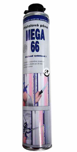 Den Braven pistolová montážní pěna MEGA66 - 825ml