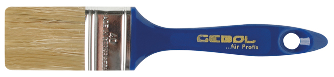 UNION brush 60mm white bristle, plastic handle