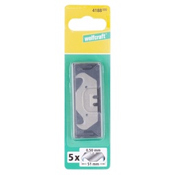 WOLFCRAFT - Hook Blades 0,5x51mm, 5pcs