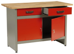 MARS - work bench - 2x drawer, 2x small door - 1215x610x800mm