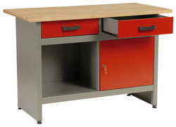 MARS - work bench - 2x drawer, 1x small door - 1215x615x800mm