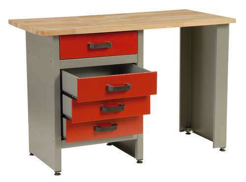 MARS - work bench - 4x drawer - 1215x615x800mm