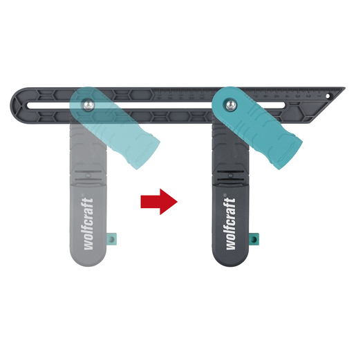 WOLFCRAFT - Angular Bevel Gauge with Marking Gauge Function