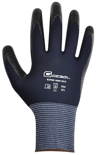 GEBOL - Assembly work gloves SUPER GRIP ECO size 9 - Blister