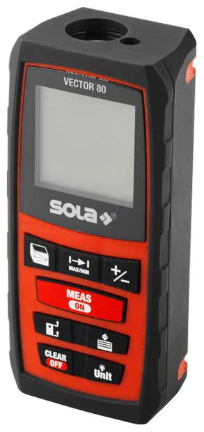 SOLA - VECTOR 80 - Laser distance meter 80m